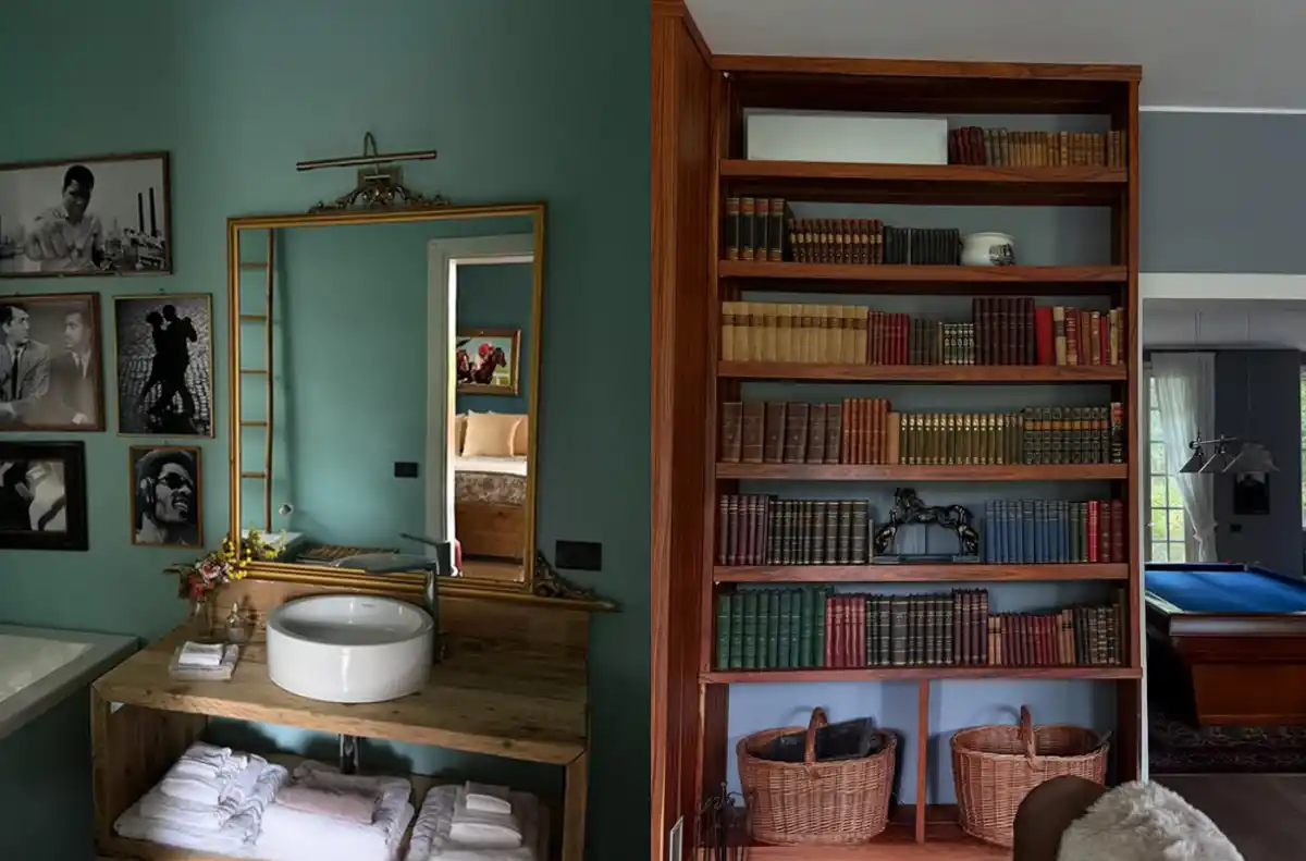 Wanda Nara íntima: la diva mostró su deslumbrante casa de campo en Milán