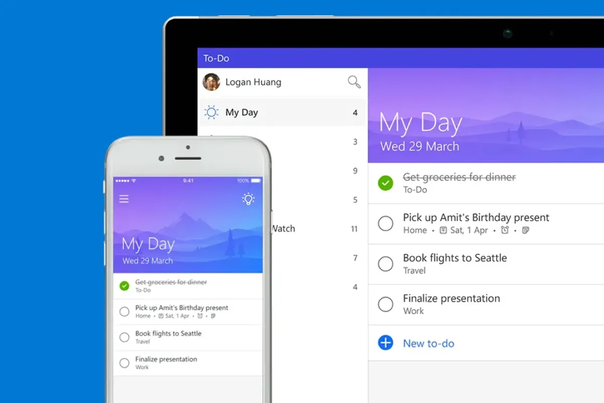 TAREAS ORGANIZADAS. Microsoft To-Do ofrece listas simples y sincronizadas para no olvidar entregas, recordatorios ni metas académicas.