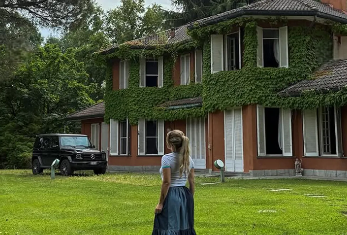 Wanda Nara íntima: la diva mostró su deslumbrante casa de campo en Milán