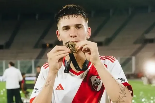 Mi deseo de ganar cosas con River, no desapareció, aseguró Mastantuono