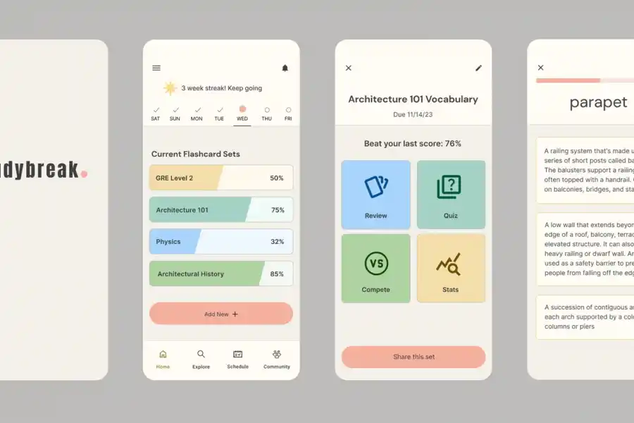DESCANSOS EFECTIVOS. StudyBreak propone pausas activas y tiempos de concentración para mejorar el rendimiento sin agotarse.
