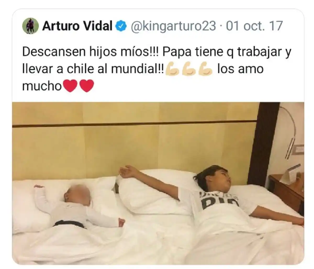 El fin de una era: Vidal eliminó un tuit viral y Chile volvió a quedarse afuera del Mundial