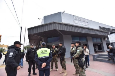 Los vecinos recibieron con expectativa la intervención de Alberdi