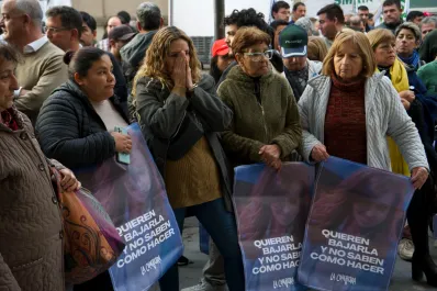 Militantes tucumanos se movilizaron en rechazo al fallo contra Cristina Kirchner