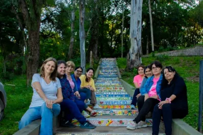 La escalera a Vespucio, lugar mágico