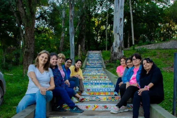 La escalera a Vespucio, lugar mágico