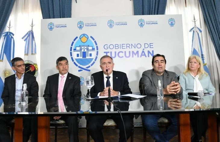 DECISIÓN FIRME. Jaldo remarcó que la situación de Alberdi se agravó y que se debía actuar de modo urgente.