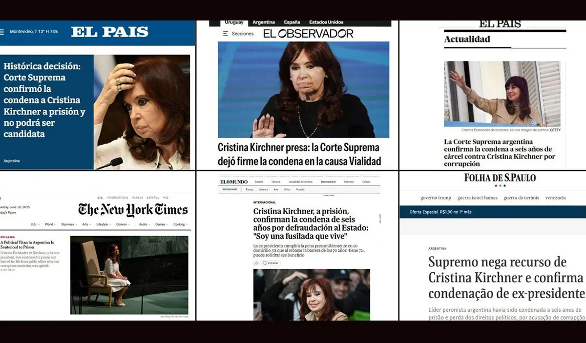 Un hecho inédito: la fórmula presidencial, condenada