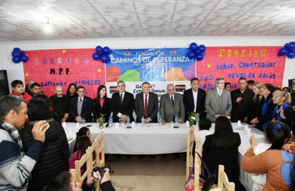 Jaldo inauguró un hogar para recuperar a jóvenes de las adicciones en Concepción