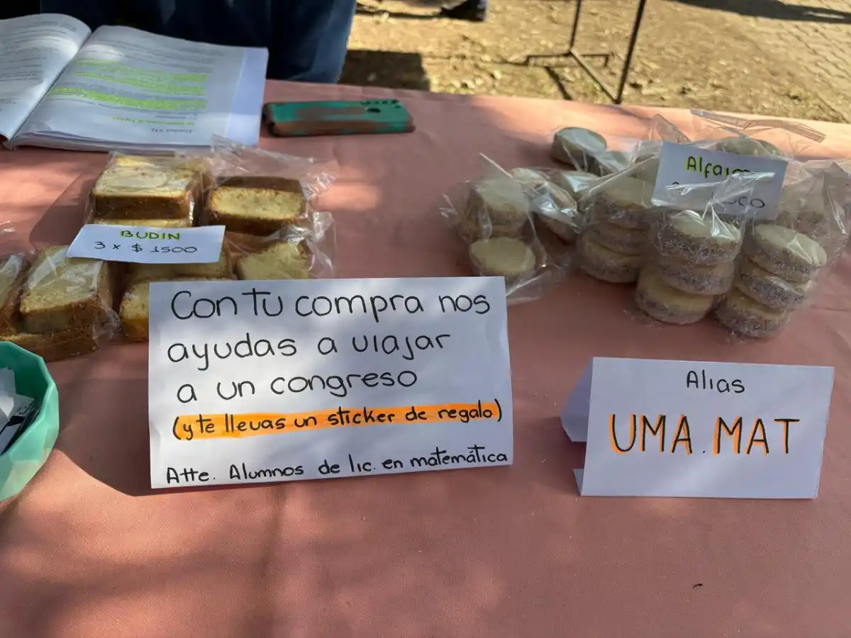MATEMÁTICAS CON DULCE DE LECHE. Estudiantes tucumanos venden alfajores y otras exquisiteces para viajar a un congreso nacional. / LA GACETA.