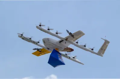 Un supermercado hace delivery con drones ¿cómo funciona?