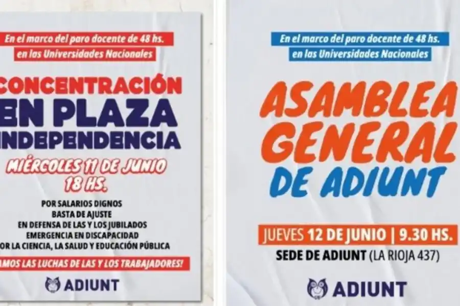 Protesta universitaria: no docentes iniciaron un paro contra la proscripción de Cristina y los docentes, por mejoras salariales