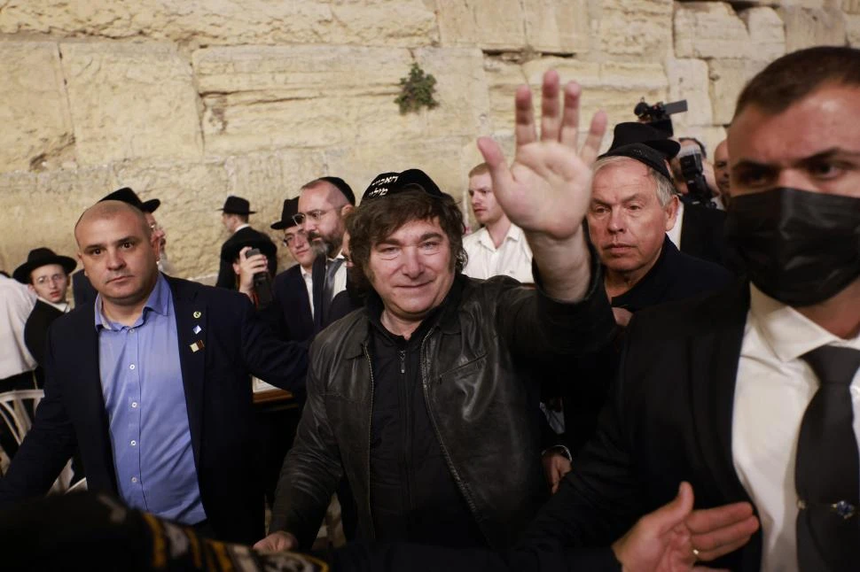 ALINEAMIENTO. Milei señaló la amistad que une a la Argentina con Israel y dijo que esa relación estratégica “es un pilar diplomático” de su gobierno.