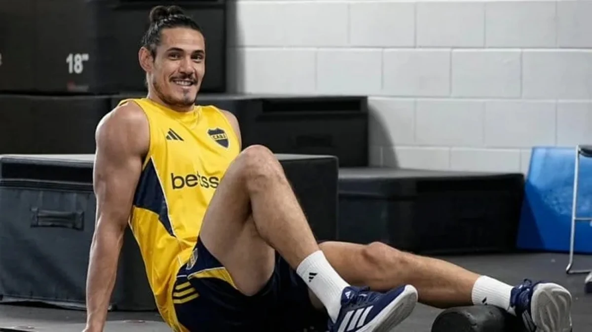 Cavani se perdería el debut frente a Benfica: ¿cómo será el 11 de Boca?