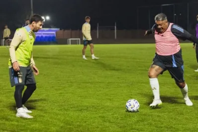 Tapia vs. Messi: más que una rivalidad, una cábala