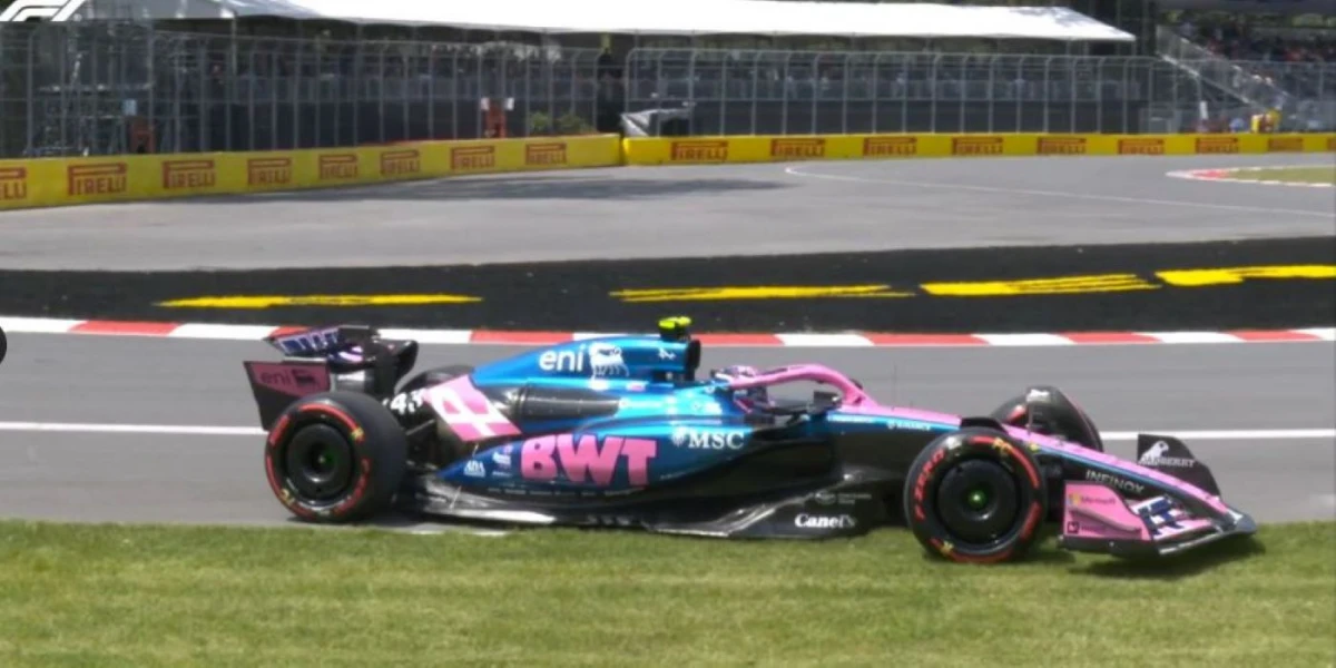 Colapinto terminó 18°, mejoró su vuelta rápida, pero volvió a equivocarse ¡en el mismo lugar!