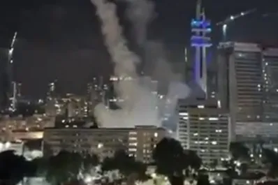 Tensión en Medio Oriente: las imágenes más impactantes del ataque de Irán sobre Tel Aviv