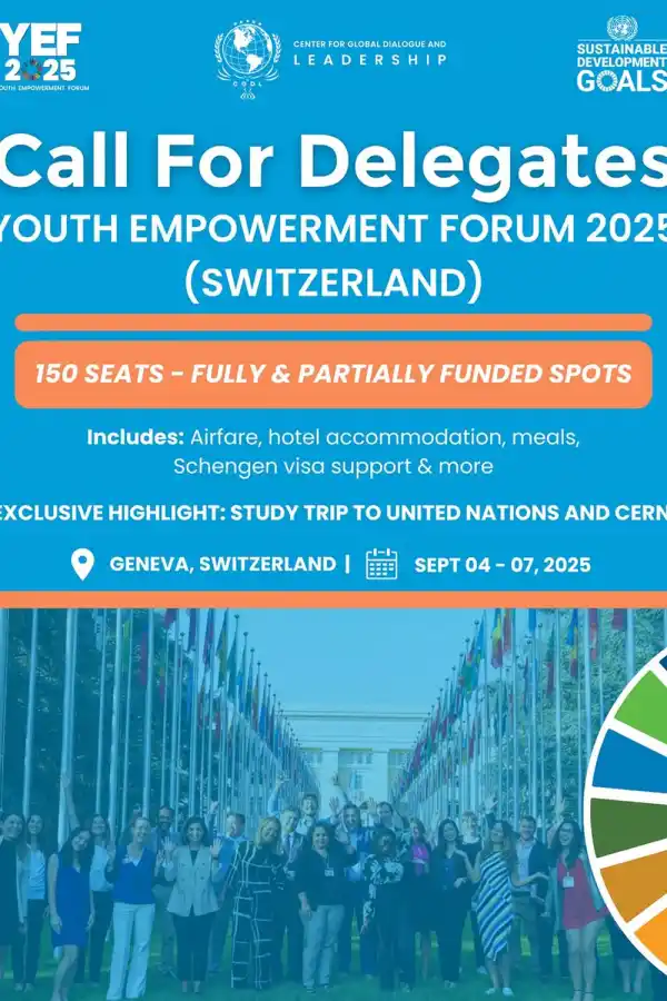 CONVOCATORIA. El YEF 2025 abrió la inscripción para otorgar 70 becas a jóvenes de todo el mundo interesados en liderazgo, diplomacia y cambio social.