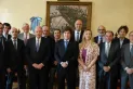 Antes de su regreso al país, Javier Milei se reunió con empresarios en España