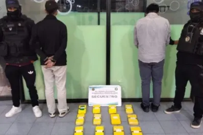 Liberan a dos tucumanos que traían 12 kilos de marihuana a la provincia