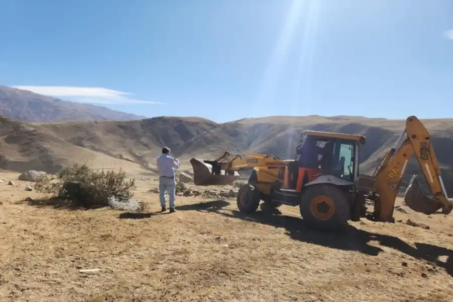 EN EL  POTRERILLO. La Provincia recuperó los terrenos de una escuela.