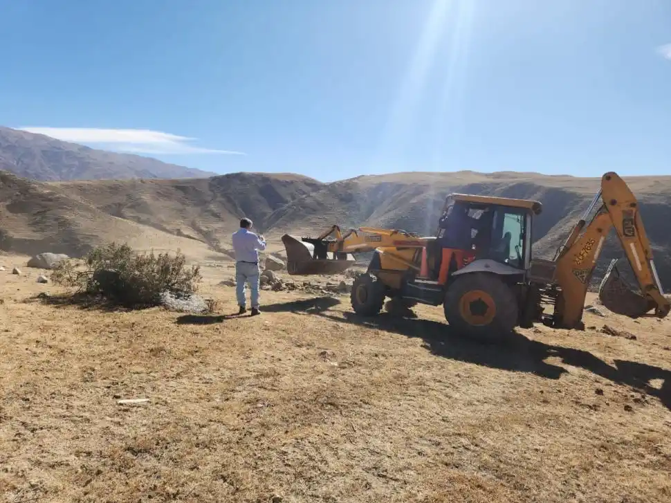 EN EL  POTRERILLO. La Provincia recuperó los terrenos de una escuela.