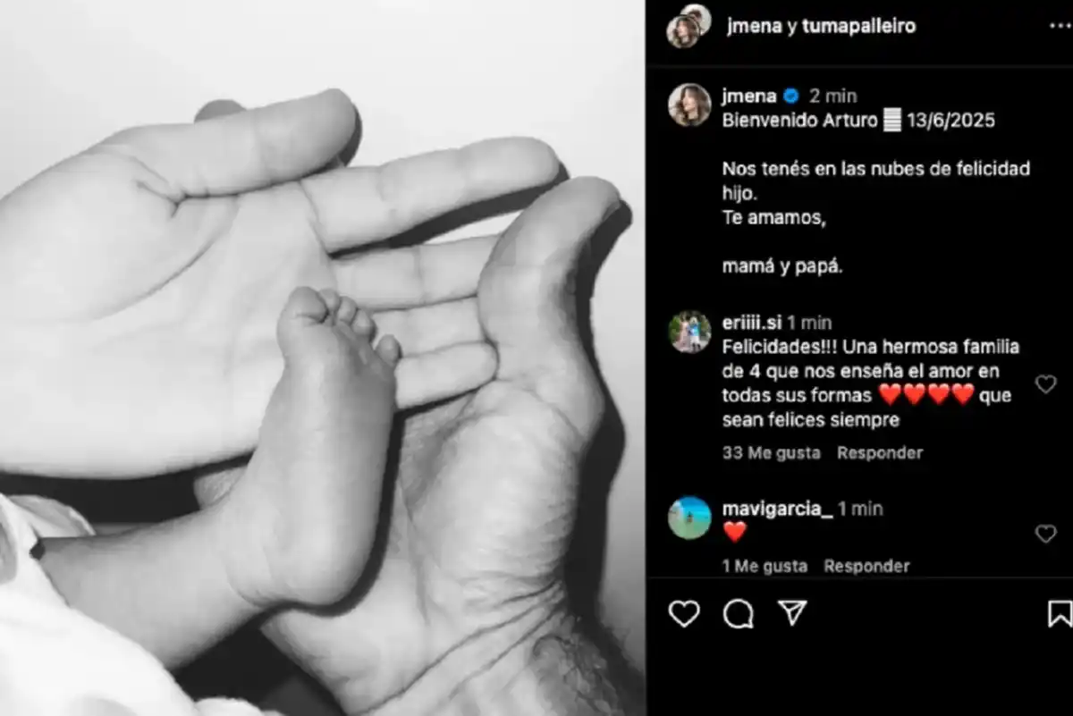 La emotiva bienvenida de Jimena Barón a su hijo Arturo