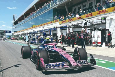 Franco Colapinto hizo lo que pudo con el Alpine, y lo hizo bien