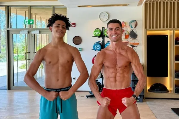 Cristiano Ronaldo subió una imagen junto a su hijo y revolucionó las redes