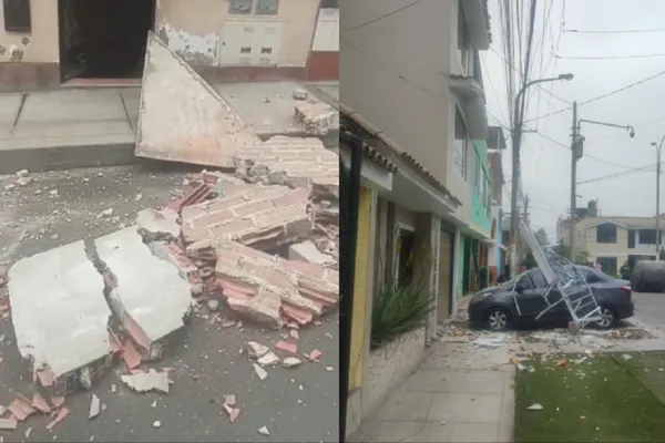 Sismo en Perú de magnitud 6,1 dejó un muerto, heridos y cortes de luz en varios distritos