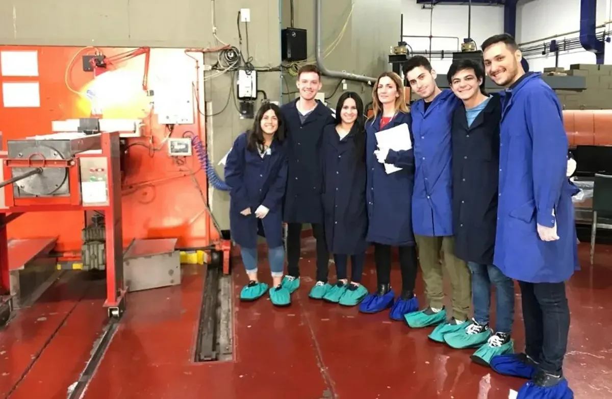 COMPAÑÍA PRIMORDIAL. Casi todos sus compañeros eran del interior, lo que ayudó a formar una comunidad de contención. / CORTESÍA LEANDRO CORONEL