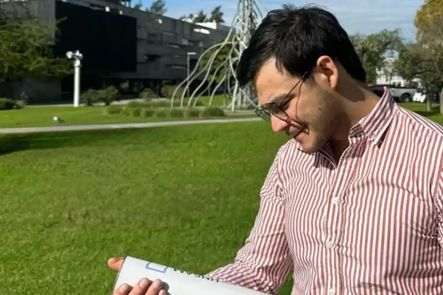 AL FINAL HAY RECOMPENSA. En diálogo con LA GACETA, recordó su recorrido en una de las carreras más exigentes del país. / CORTESÍA LEANDRO CORONEL