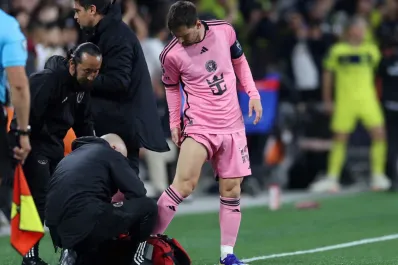 Preocupación en Inter Miami: Messi se resintió en un entrenamiento antes del partido ante Porto