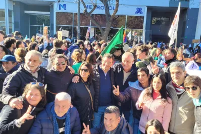 Tucumanos viajaron a Buenos Aires en apoyo a Cristina Kirchner