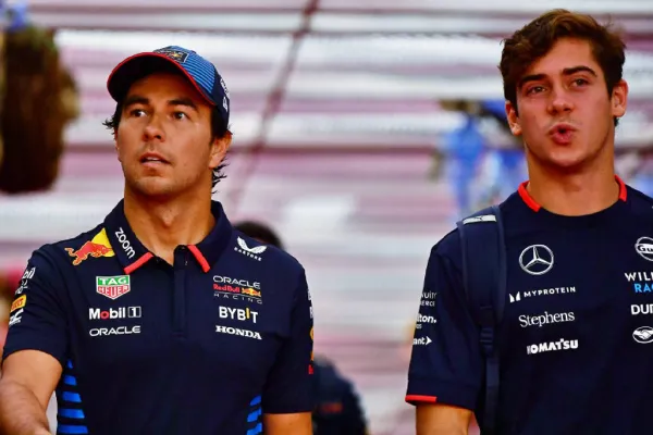 El mensaje de “Checo” Pérez a Colapinto, en medio de los rumores que lo vinculan a Alpine: “El camino es largo”