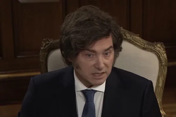 Milei descartó la posibilidad de un indulto para Cristina: El que las hace, las paga