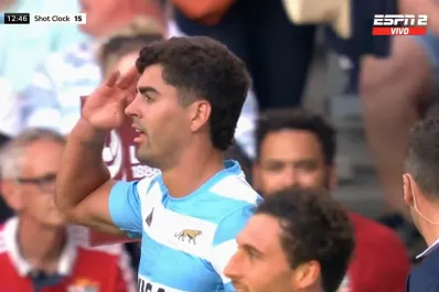 “Lo dejó tirado y apoyó el primero”: el try brutal de Mendy que encendió a Los Pumas en Dublín