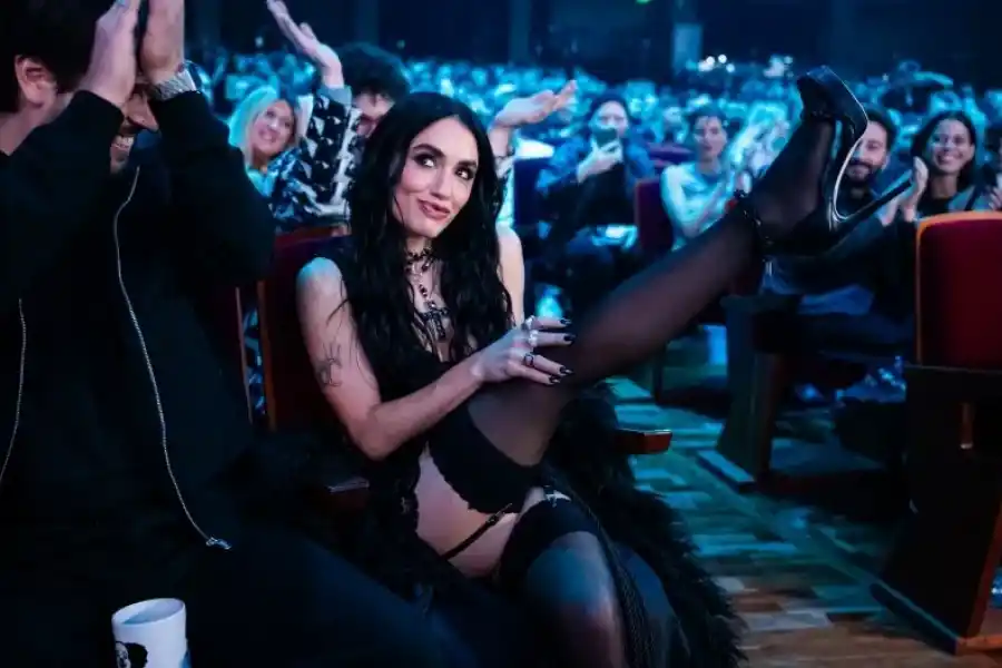 DIVERTIDA. Lali ganó en todas las categorías en las que estaba postulada.