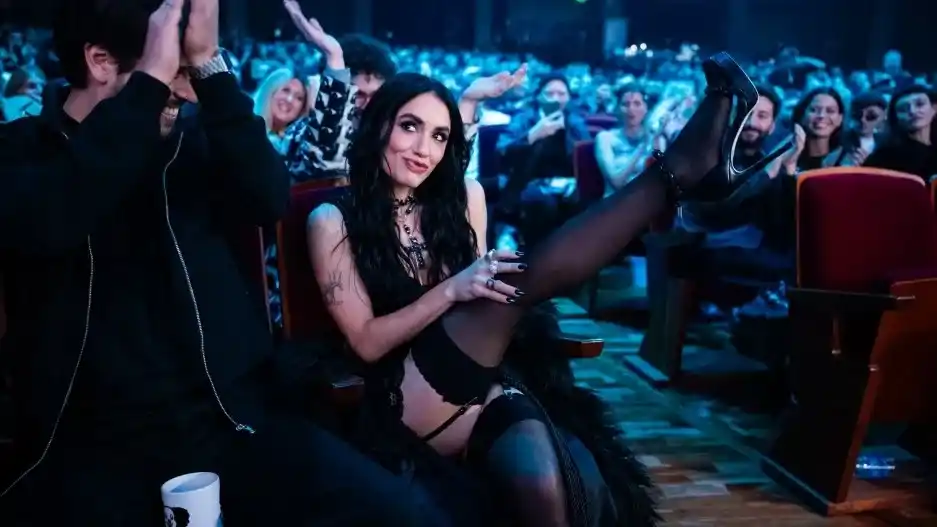 DIVERTIDA. Lali ganó en todas las categorías en las que estaba postulada.