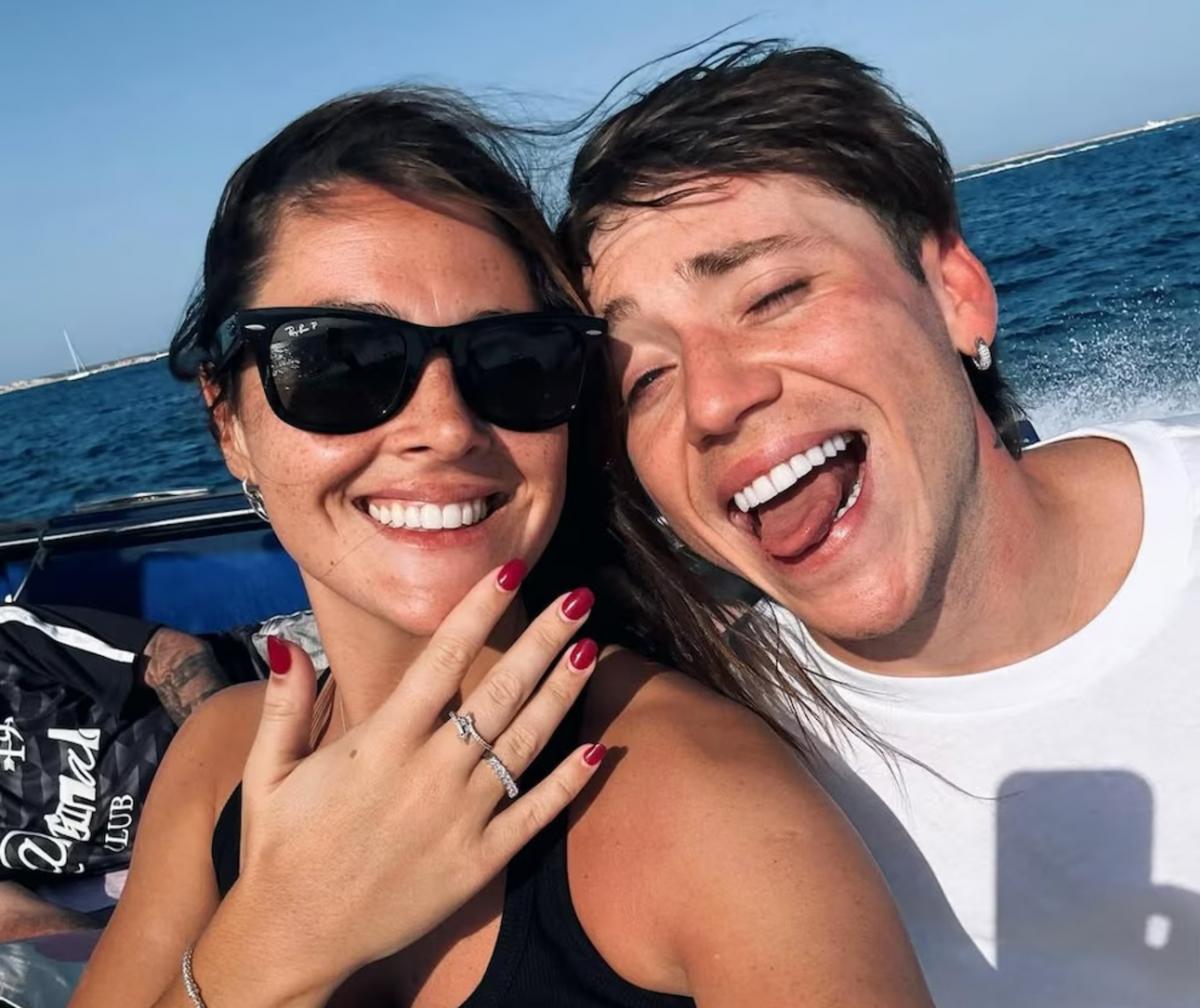 Paulo Londra se compromete en Ibiza con Martina Quetglas Boj