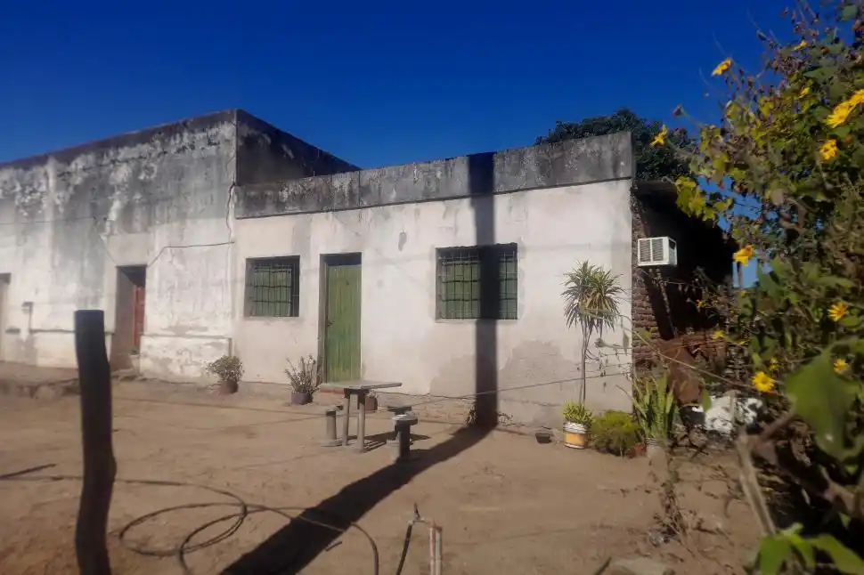 CONOCIDA. La casa en la que vive Liliana “Pampita” Carrizo, detenida.