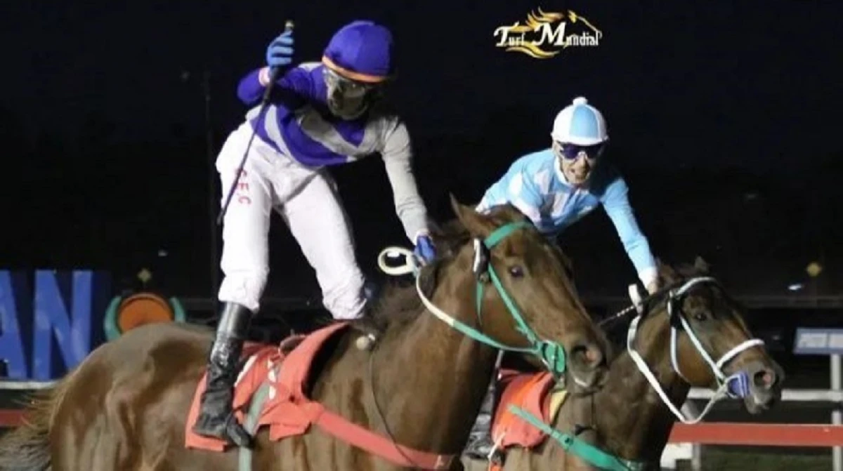 FUE INALCANZABLE. Latan Craf, conducida por Francisco Brito, ganó la central.