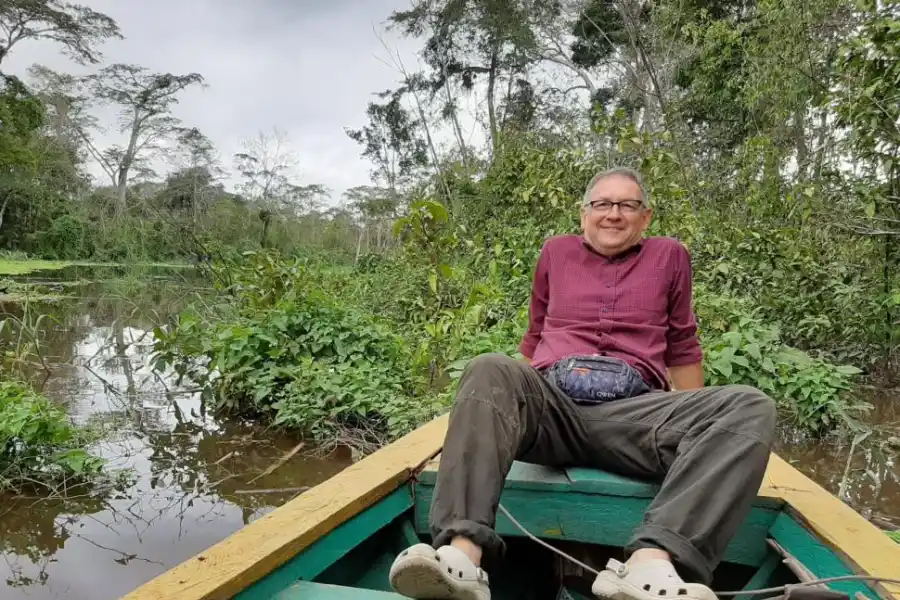 LO SALVAJE. En su viaje, estuvo con especies que no están domesticadas.
