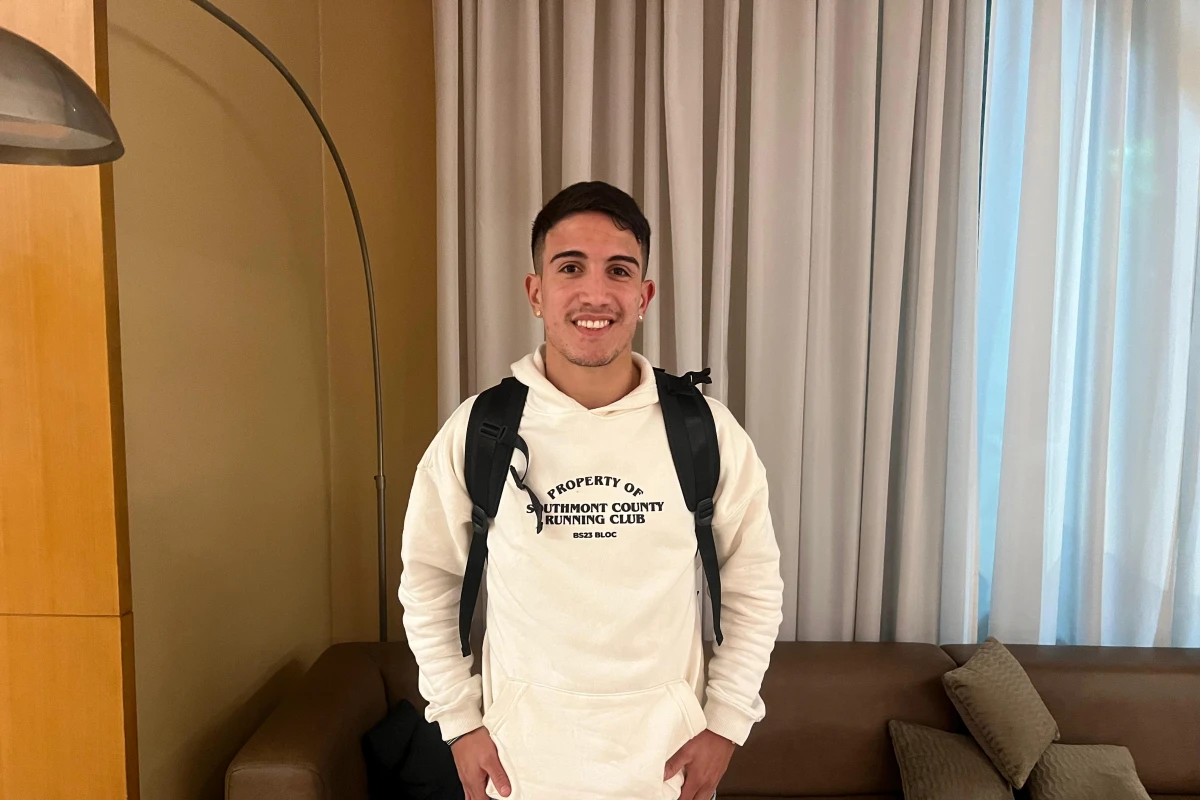 Kevin Ortiz ya está en el hotel Continental.
