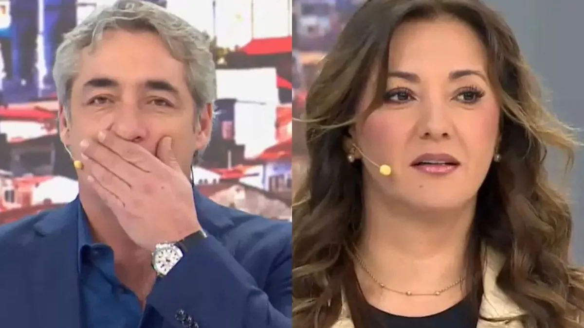 MISTERIO EN EL MATINAL TU DÍA. Extraña presencia sorprendió a José Luis Repenning y Priscilla Vargas.