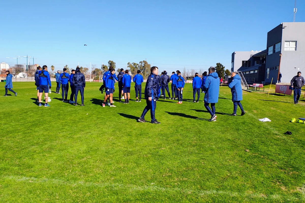 El plantel de Atlético respira positividad dentro de la concentración.