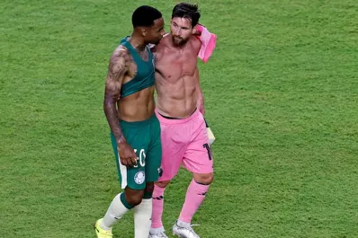 El gran gesto de Lionel Messi con la joven estrella de Palmeiras en el Mundial de Clubes