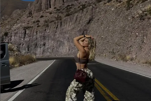 Vacaciones en familia: Wanda Nara estuvo de glamping en el norte argentino