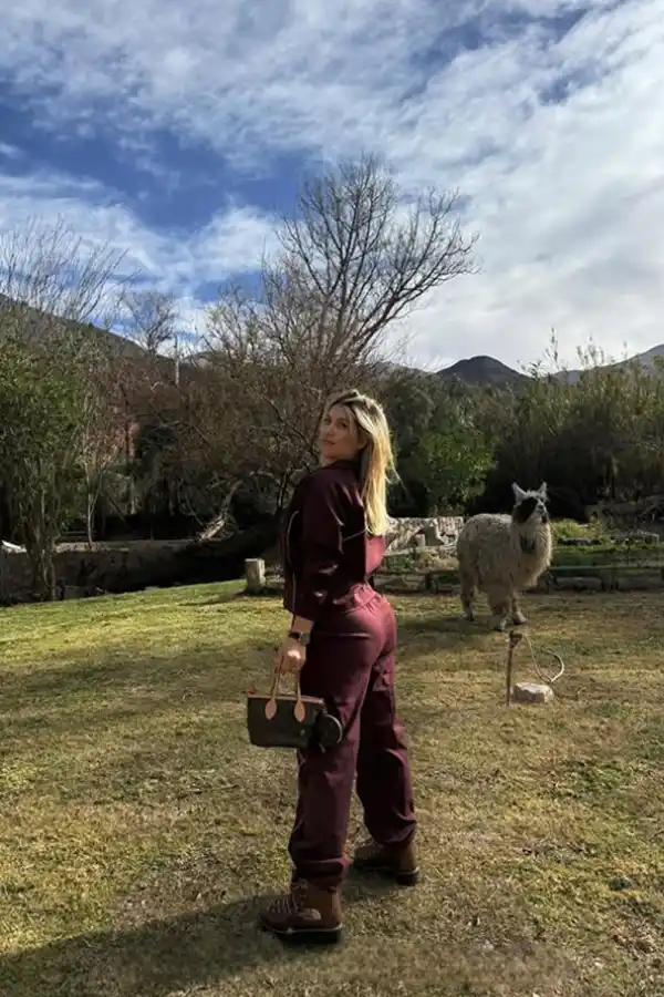 Vacaciones en familia: Wanda Nara estuvo de glamping en el norte argentino