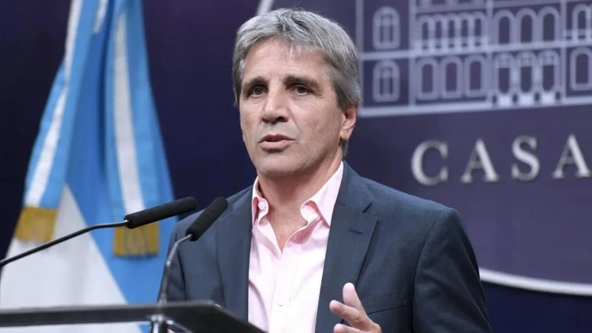 Ministro de Economía, Luis Caputo